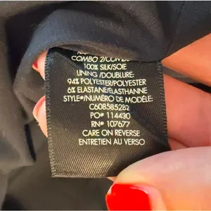 ALICE & OLVIA Jean Lace Inset Black Sheath Dress sz.6 thumbnail 9