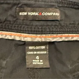 New York & Company Cargo Pants Black Excellent Utility‎ Gorpcore Women Medium thumbnail 9