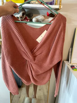 moon&madison Blush Knit Sweater thumbnail 1