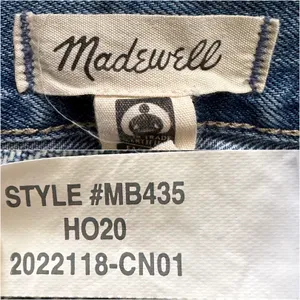 Madewell Jeans The Perfect Vintage in Calabria Wash: Ripped Edition 26 thumbnail 9