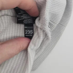 KUHL Hoodie Women M 4096 Gray Striped Lightweight Kangaroo Pocket EUC thumbnail 7