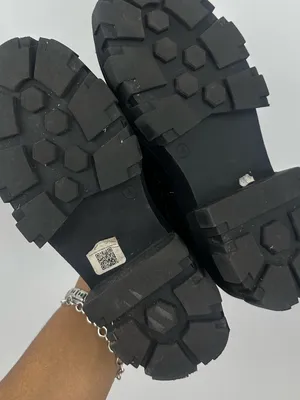 Asos Black Chunky Loafers Size Women's US 6 Grunge Goth Platforms thumbnail 7