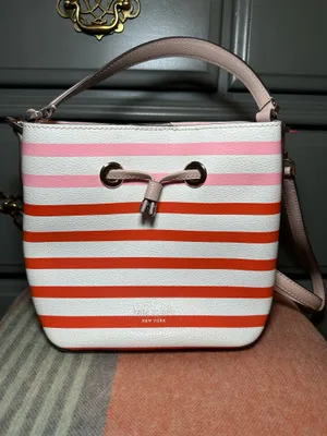 Kate spade New York Eva stripe small bucket bag thumbnail 2