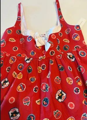 Maeve Anthropologie Red Romper thumbnail 3