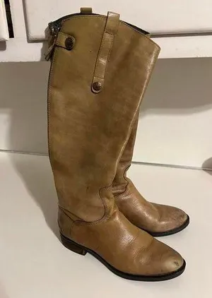 Sam Edelman Stylish Camel Knee-High Boots size 6 thumbnail 1