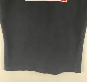 Oopsy Daisy Vintage Y2K 2000’s Black Warning! Out Of Control Tee thumbnail 4