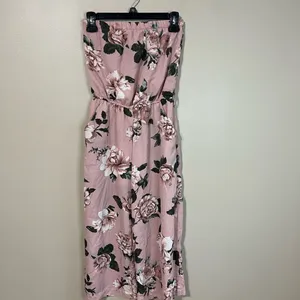 Purple snow strapless jumpsuit small‎ thumbnail 3