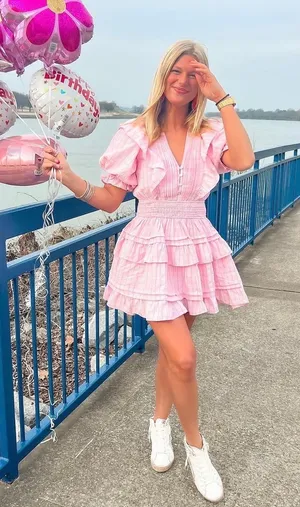 The Pants Store Pink Dress Mini thumbnail 1