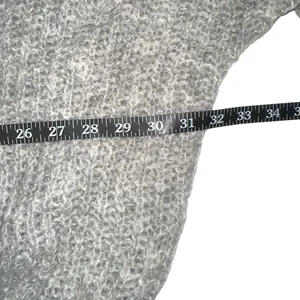 Free People Moonbeam Alpaca Blend Knit V-Neck Oversized Sweater MEDIUM thumbnail 8