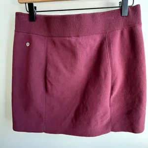 Lululemon‎ Ribbed Knit Mini Skirt medium athleisure streetwear layered staple thumbnail 3