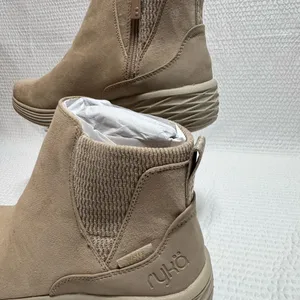 Ryka Noelle Beige Ankle Booties thumbnail 6