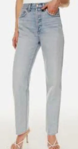 Denim Forum The Joni High Rise Loose Jeans thumbnail 1