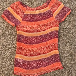 Lucky Brand semi-sheer cinched neckline tie neck blouse thumbnail 8