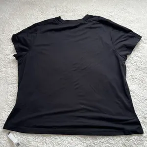 Nike Womens Dri-Fit Short Sleeve XXL Black Running Athleisure Luxe Preppy Sports thumbnail 3