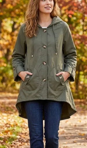 For Cynthia Green Casual Button Front Jacket Size S thumbnail 1