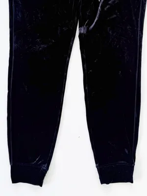 lululemon Ready to Crush High-Rise Velour Joggers size 10 in black thumbnail 4