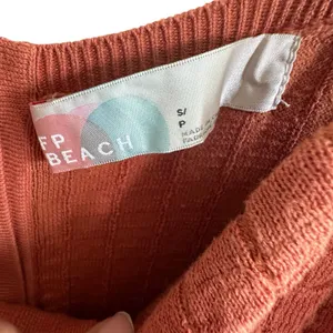 Free People FP Beach Short & Sweet Mini Dress Knit Sz S Sleeveless Reversible Rust thumbnail 6