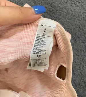 Old Navy Pink Sports Bra With Built In Padding Bra thumbnail 7