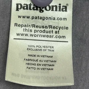 Patagonia M Gray Top capilene cool trail ultra soft technical performance shirt thumbnail 5