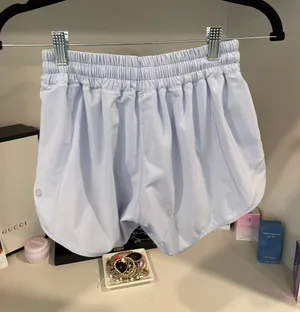 Lululemon Light Blue Hotty Hot Shorts thumbnail 2