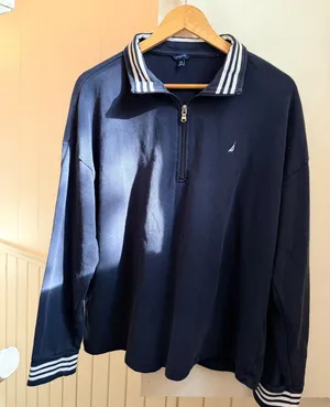 Nautica Sweater Navy thumbnail 1