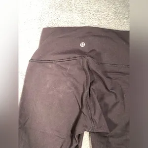 Lululemon crop Black Leggings 4 thumbnail 6