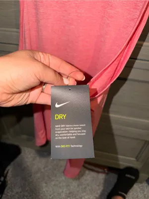 Nike Coral-Pink Athletic Tank Top thumbnail 2