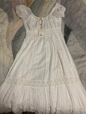 NWT White Dress thumbnail 1