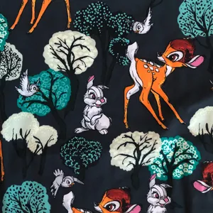 Disney nwt Bambi size XS Scrubs Tooniforms V Neck Top Forest Royalty 2-Pocket thumbnail 2