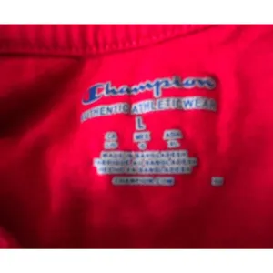 Champion Vintage Georgia Bulldogs T Shirt Large Red Short Sleeves Embroi… thumbnail 11