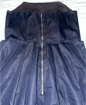 Eight Sixty Navy Strapless Dress thumbnail 3