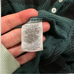 Victoria’s Secret PINK Green Plaid Sleep Shirt Small S thumbnail 4