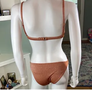 Xhilaration Shimmery balconette underwire bikini set thumbnail 4