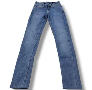 Allsaints Jeans Size 24 23x26.5 All Saints Mast Skinny Jeans Stretch Altered Hem thumbnail 1