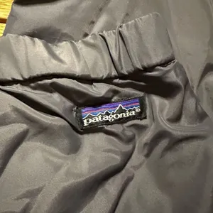 Patagonia gray windbreaker fleece lined zipper pants snow large thumbnail 8