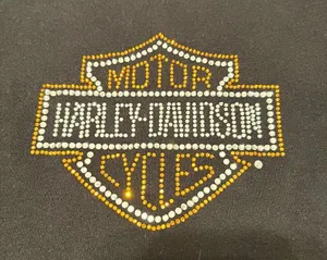 Harley Davidson Frieze O’Fallon IL Womens Size XL Black Short Sleeve Shirt Biker thumbnail 5