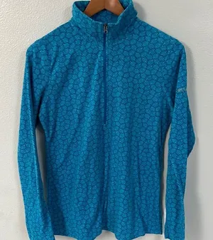 Columbia 1/2 zip fleece pullover sweatshirt.  Size Medium. thumbnail 1