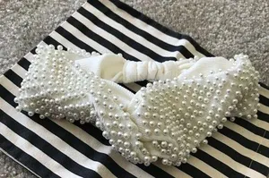 NWOT Lele sadoughi Pearl headband thumbnail 1