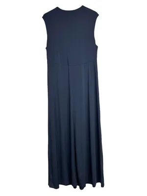 The Occasion by Old Navy Twist-Front Flattering Fit Maxi Dress Navy Size XL Tall thumbnail 3
