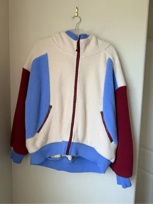 Free People Hit the Slopes Hoodie Size Large thumbnail 2