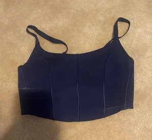Navy Aerie athletic Bralette thumbnail 1