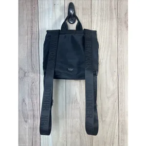 NWT - BOTKIER Women's 'TRIGGER MINI' Black Nylon/1Leather BACKPACK - O/S thumbnail 4
