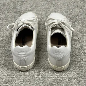 Birkenstock Bend Low Shoes Womens 7 White Leather Sneakers 38 Casual Lace Up thumbnail 7