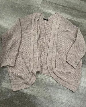 SheIn Batwing Knit Cardigan thumbnail 1