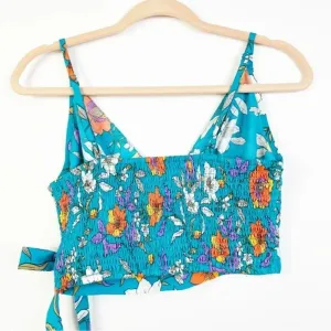 OG COLLECTIVE Floral Summer Crop‎ Top Size Medium thumbnail 4