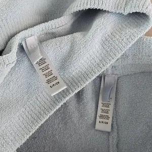 Skims Light Blue Cozy Knit Tank and Shorts Set Size S thumbnail 6