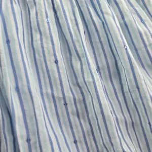 Victorias Secret‎ Angels Blue White Striped Smocked Sequin Sundress Small thumbnail 4