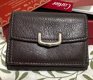 Cartier Leather Compact Wallet thumbnail 1
