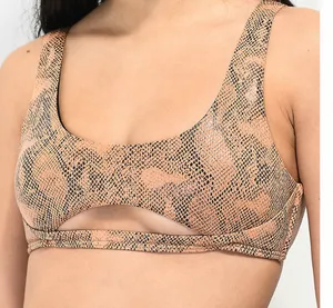 Zumiez Snakeskin Cutout Bikini Top thumbnail 2