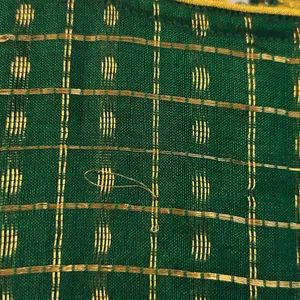 Indian Dress Partywear Green Gold Size S thumbnail 16